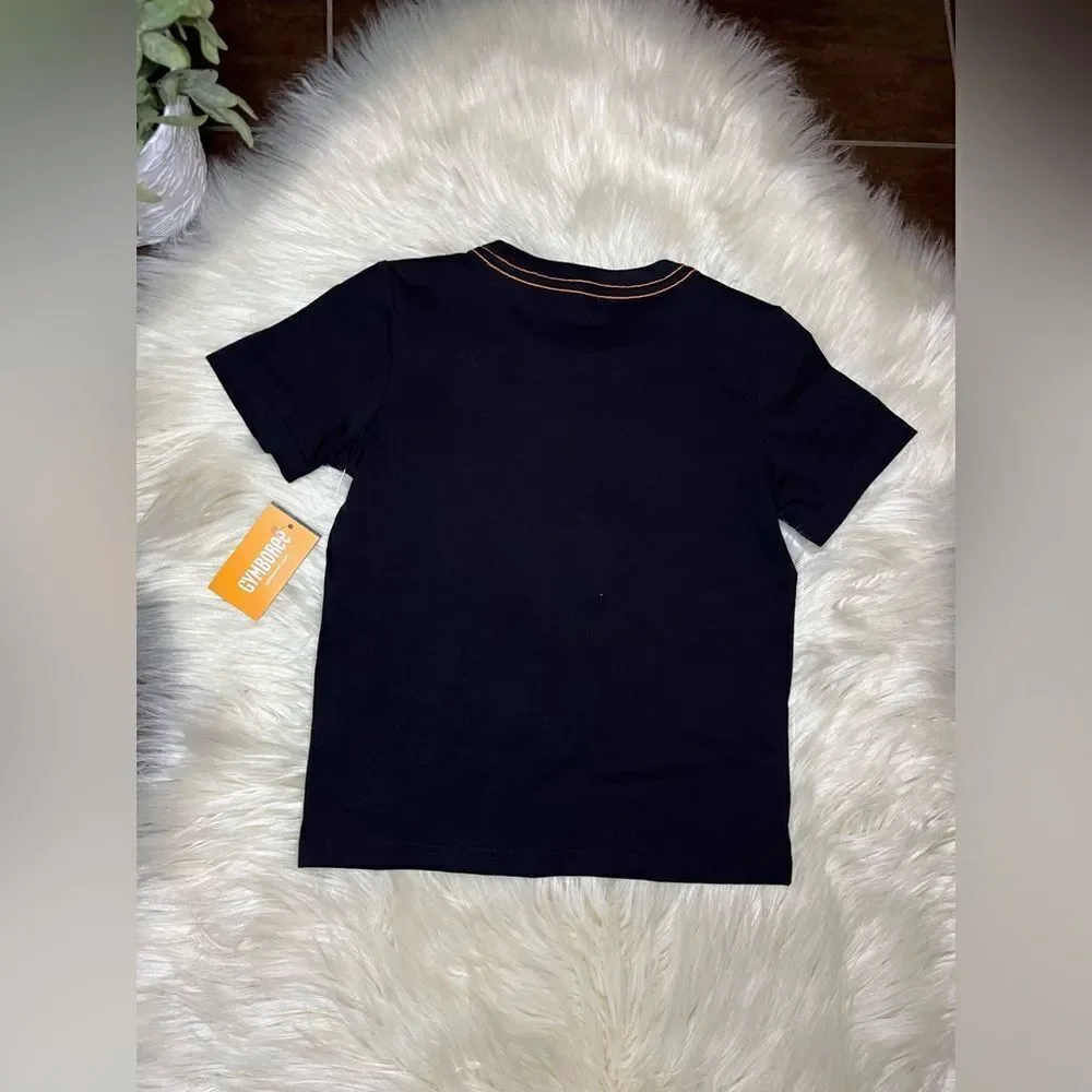 Gymboree skeleton Embroidered tee shirts sz 4T Trick Or Treat